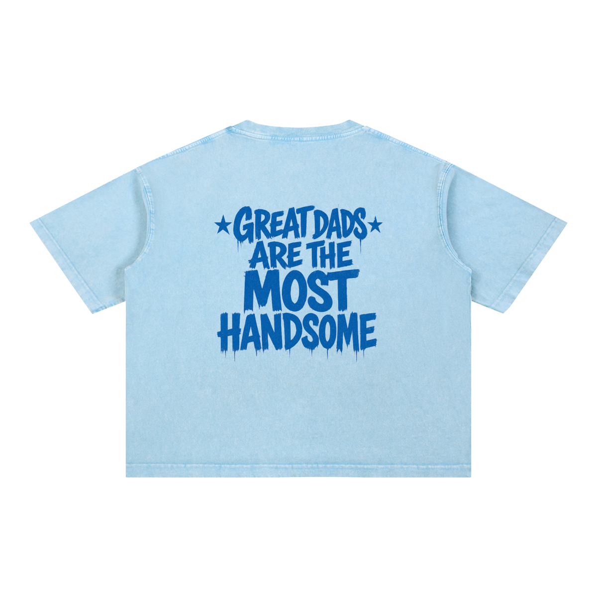 DAD Mineral Wash Boxy Cotton Tee